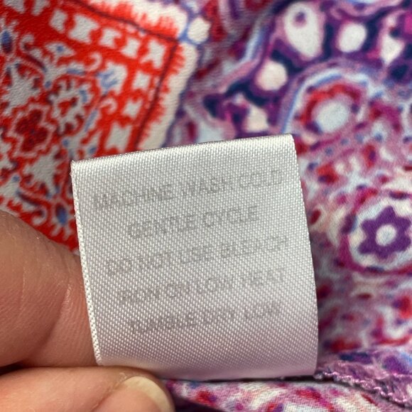 Violet & Claire Womens SLEEVELESS Top Size 1X Multicolor Popover Tunic Relaxed - Picture 12 of 14